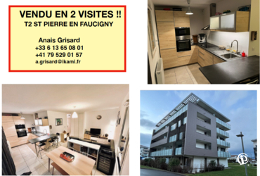 Appartement - 45m² St pierre en faucigny - 74800